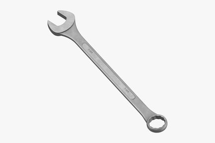 Preview: Combination Wrench, 1-3/4 Inch, Open and Box End