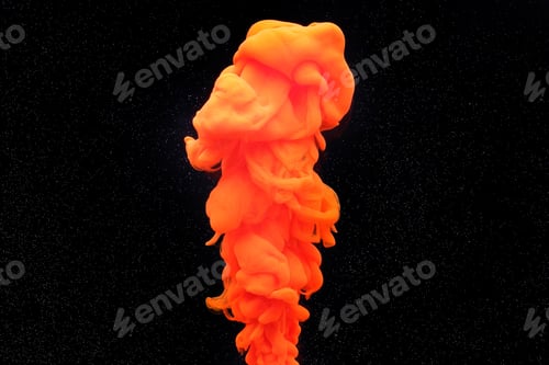 Preview: Ink In Water Background Image