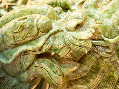 Preview: Jade sculptures