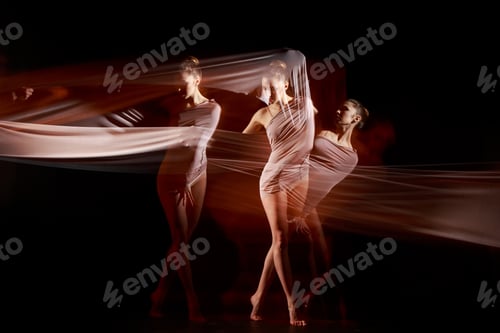 Preview: The sensual and emotional dance of beautiful ballerina