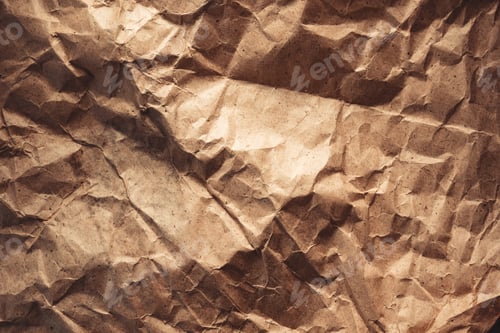 Visualização: Pacote de papel como textura de fundo. Conceito de reciclagem com pilha de papel pardo