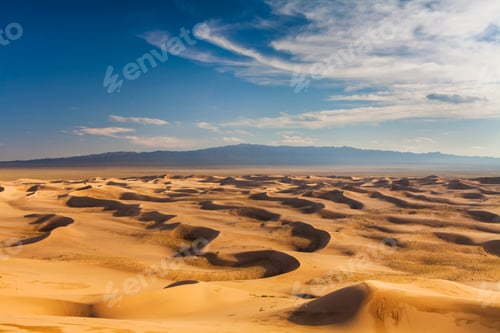 Preview: Beautiful view of the dunes of the Gobi Desert. Mongolia.