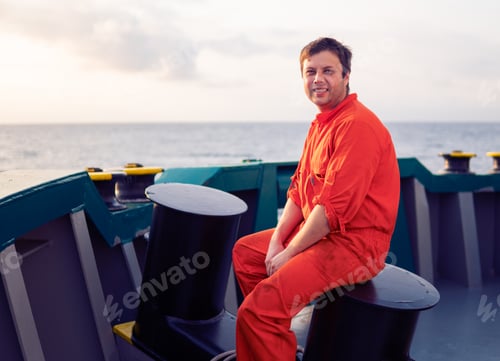 Preview: Deck Officer on deck of offshore vessel or ship