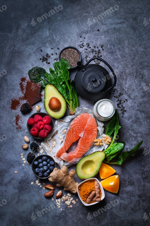 Preview: Stress, anxiety, depression, chronic fatigue relieving reducing food