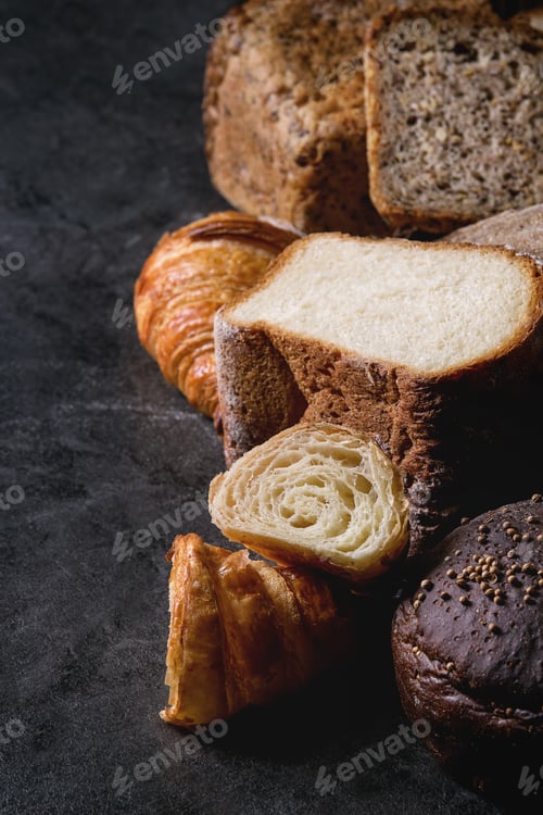 Preview: Variety of fresh baked bread