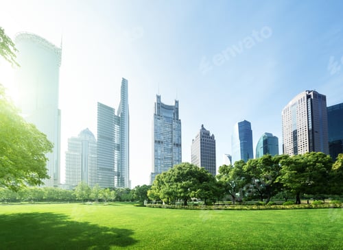 Preview: Park In Lujiazui Financial Center, Shanghai, China