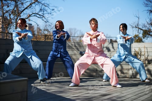 Preview: Qigong practice in shadow of the trees