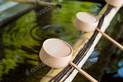 Preview: Traditional bamboo water scoop