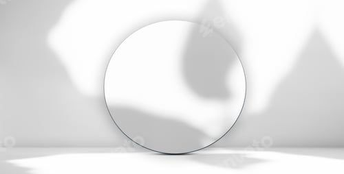Preview: Products Background Circle Podium Partition on Table Counter Bar Studio Room Backdrop