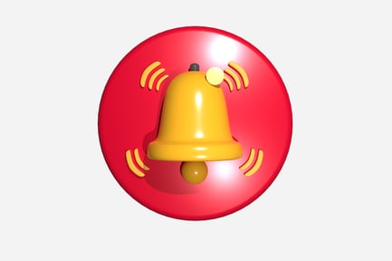 Preview: Notification 3D Illustration