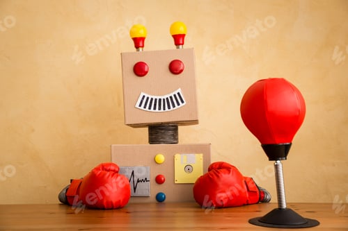 Preview: Funny toy robot
