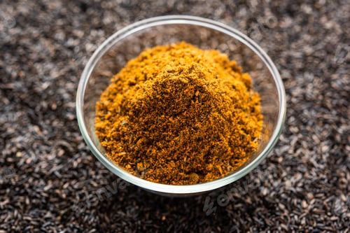Preview: Karal or Karala Chutney A great mix of taste and health, made of Niger seeds. Maharashtrian recipe