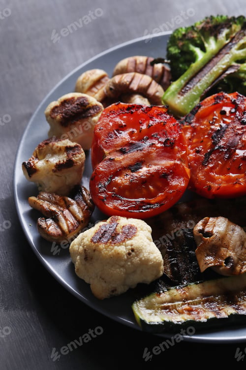 Preview: Grilled vegetables
