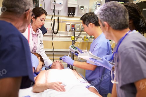 Preview: Medical Team Working On Patient In Emergency Room