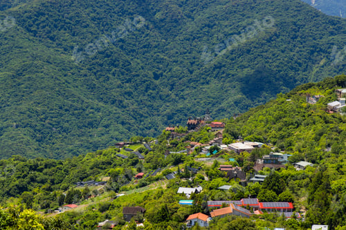 Preview: Aerial view of Qingjing Farm in Taichung of Taiwan