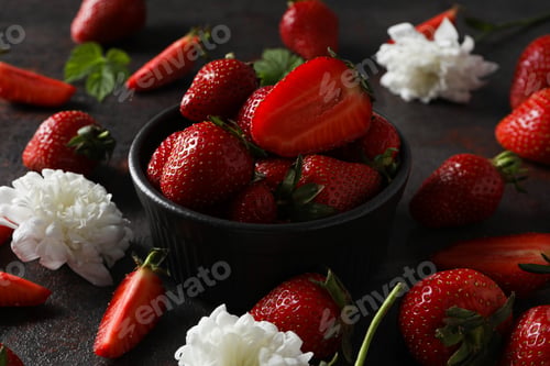 Preview: Sweet and fresh summer fruit - tasty strawberry