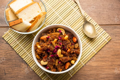 Preview: bread halwa also called halva, sheera, pudding or suji is an instant sweet dish from India