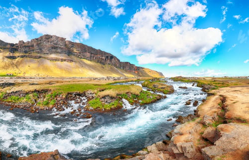 Preview: Breathtaking view of Fossalar, one of the gems of Skaftarhreppur.