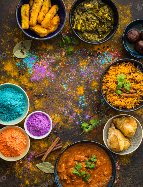 Preview: Indian Holi food