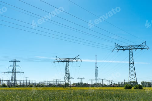 Preview: Relay station and power transmission lines