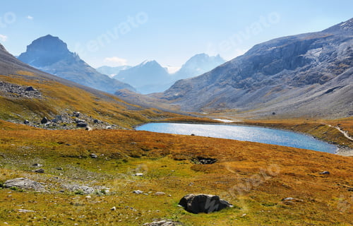Preview: Col de la Vanoise and Rond lake in Vanoise national park, France