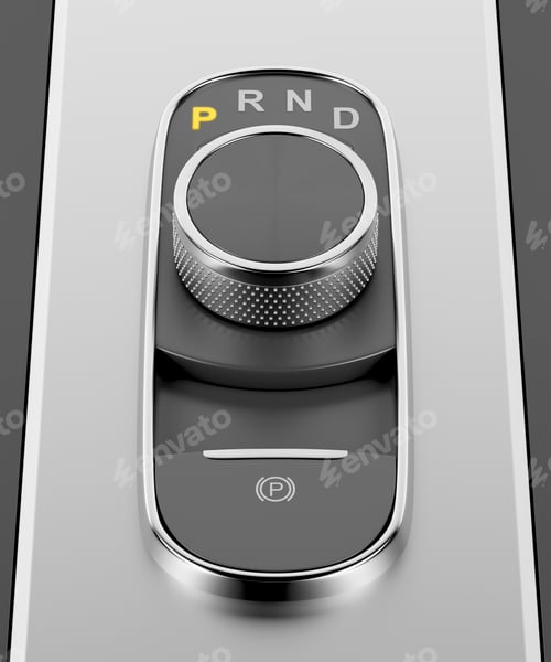 Preview: Car with dial gear selector