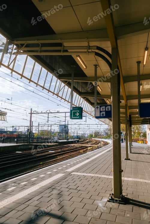 Preview: Train station in Venlo, Netherlands.