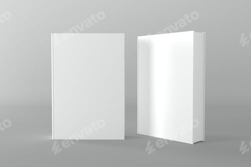 Preview: book, mockup, cover, textbook, realistic