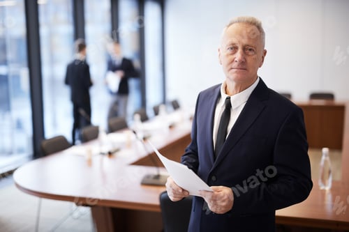 Preview: Mature Businessman Posing