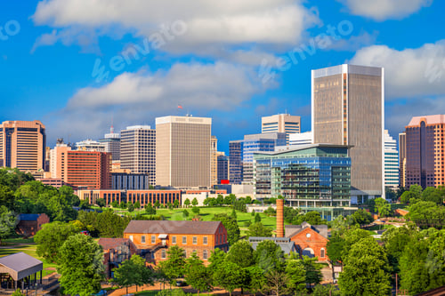 Preview: Richmond, Virginia Park and Skyline