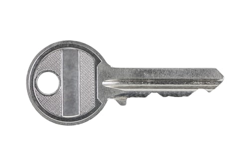 Preview: Key isolated on white background