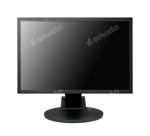 Preview: Computer monitor isolated