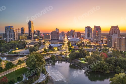 Preview: London, Ontario, Canada Skyline