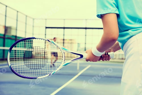 Preview: Tennis Training Coaching Exercise Athlete Active Concept