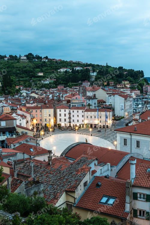 Preview: Morning Beauty: Piran Townscape at Sunrise on Adriatic Coastline