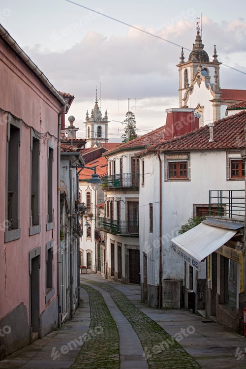 Preview: A picturesque photo capturing the beauty of a charming European town.