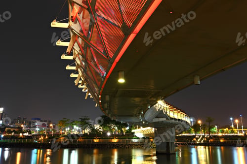 Preview: bridge at night in Taiwan