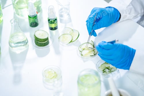 Preview: researcher working in laboratory for medicals science research using scientific equipment technology