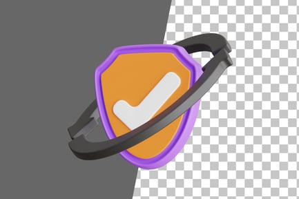 Preview: Security System 3D Icon