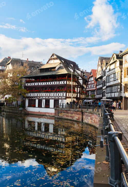 Preview: old town of Strasbourg, France