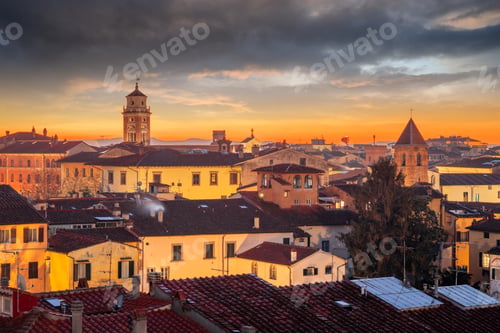 Preview: Pisa, Tuscany, Italy Town Skyline
