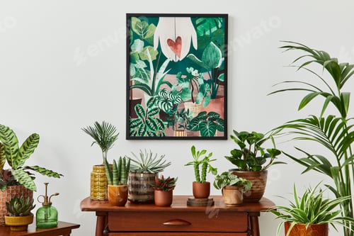 Aperçu: Domestic interior of living room