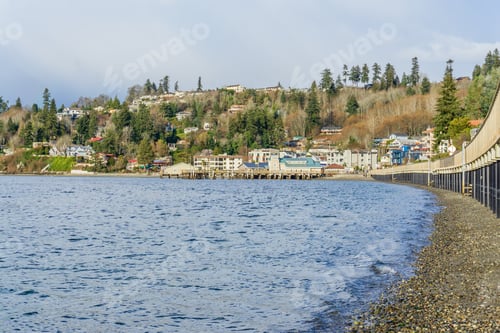 Preview: A View Of The Pier And Waterfront At Redondo Beach, Washington.
