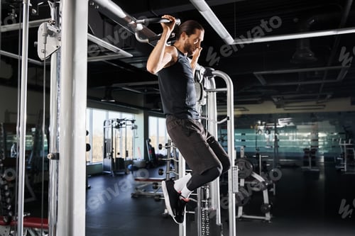 Preview: Strength unleashed: man conquering pull ups