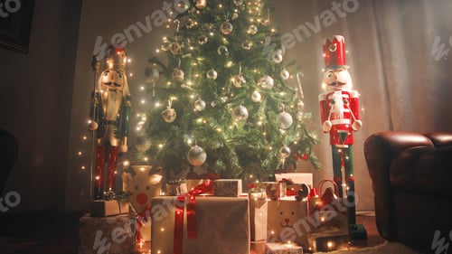 Preview: Christmas tree at early morning