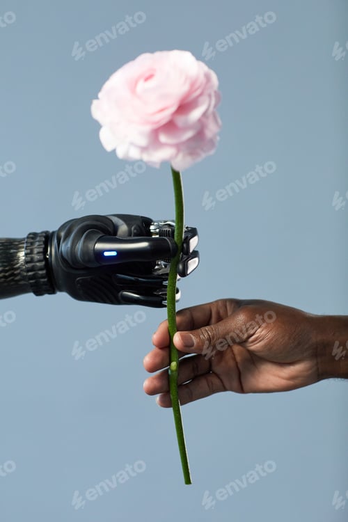 Preview: Flower for woman with disability