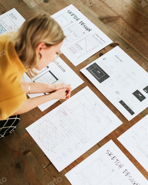 Preview: Sit on the floor planning a business strategy