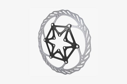 Visualização: Rotor de freio a disco perfurado com cubo de intertravamento