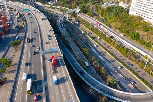 Preview: Hong Kong, 12 February 2019: Traffic in Hong Kong