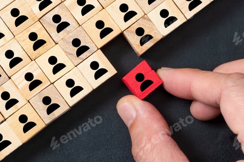 Preview: Human resources management recruitment conceptual